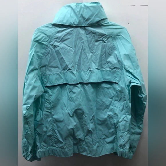 Columbia Full Zip Women's Windbreaker Packable Hidden Hood Size L New MSRP $54.9 - Picture 2 of 8